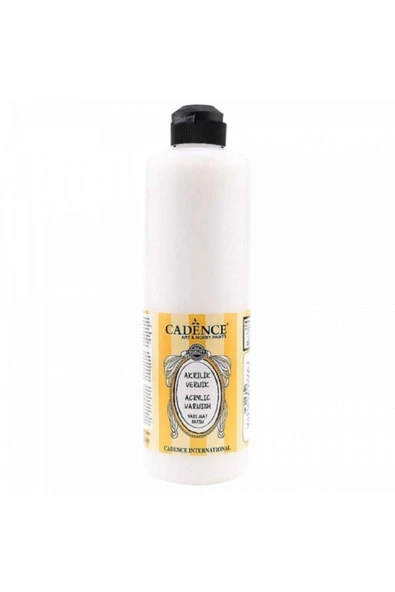 Su Bazlı Yarı Mat Satin Vernik 500ml ürün görseli 1