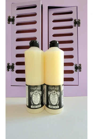 Ultimate Kalin Glaze Sir-vernik 1.5 Lt Yarimat ( 2*750ml) ürün görseli 1