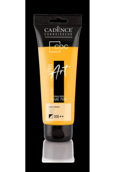 Proart Heavy Body Akrilik Boya Pr-006 Açık Turuncu 120ml ürün görseli 1