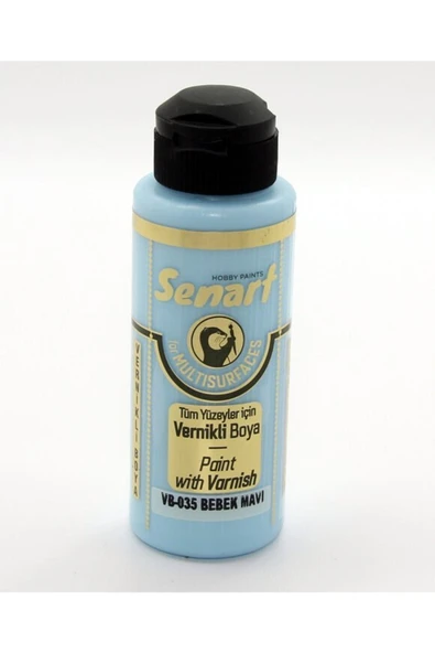 Bebek Mavi Senart Vernikli Boya 120 Ml Vb035 ürün görseli 1