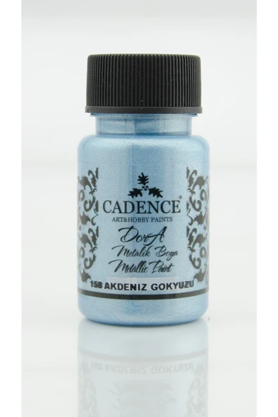 158 Akdeniz Gökyüzü Dora Metalik Boya 50ml(cc) ürün görseli 1