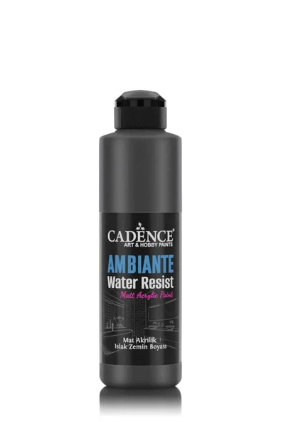 AMBIENTE SUYA DAY. MET. AKR. BOYA AWM-08 SİYAH 250ML + KATALİZÖR 10GR ürün görseli 1