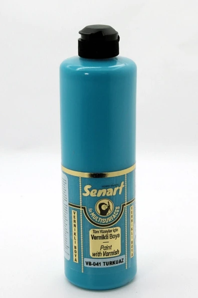 Senart Multisurface Vernikli Boya 500 Ml. Vb41 Turkuaz ürün görseli 1