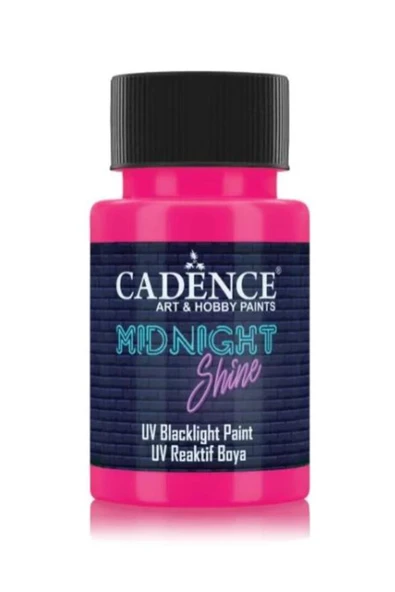 MIDNIGHT SHINE UV REAKTIF BOYA MS- 08 MACENTA 50 ML ürün görseli