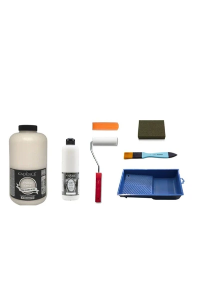 Cadence 2 Litre Dantel Boya 500ml Ultimate Glaze Vernik Set Set-49 ürün görseli 1