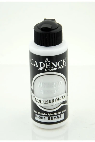 Hybrid Multisurface Akrilik Boya 120 Ml. H-001 Beyaz ürün görseli 1