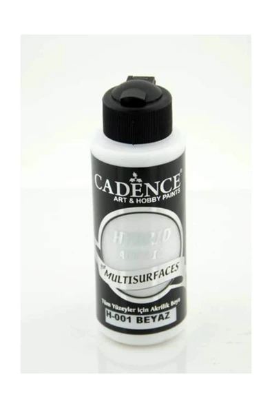 Hybrid Multisurface Akrilik Boya 120 Ml. H-001 Beyaz C.h-001 ürün görseli 1