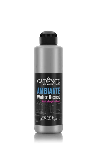 AMBIENTE SUYA DAY. MET. AKR. BOYA AWM-06 GÜMÜŞ 250ML + KATALİZÖR 10GR ürün görseli 1