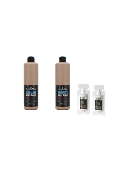 Islak Zemin Boyası Ambiante Vizon 2*250 ml Katalizör ürün görseli 1