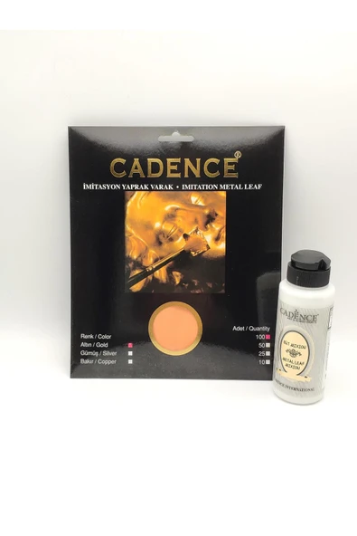 Yaprak Varak Altın 100 Yaprak Süt Mixion 120ml