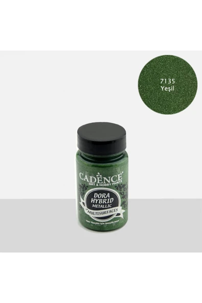 Hybrıd Dora Metalik 7135 Yeşil 90ml ürün görseli 1