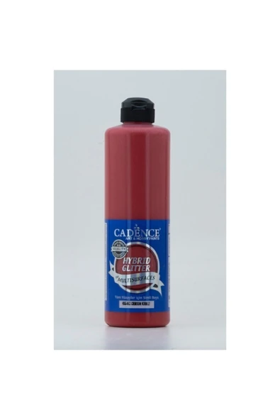 Hsg 053 Crimson Kırmızı Simli Akrilik Boya 500ml ürün görseli 1