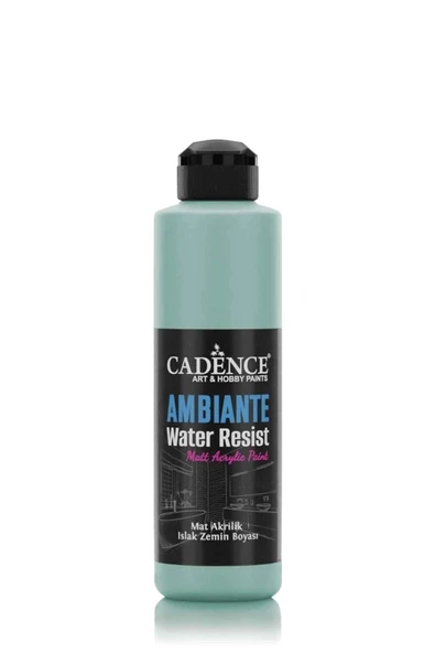 Ambıente Suya Dayanıklı Akrilik Boya Aw-12 Küf Yeşili 250ml + Katalizör 10gr ürün görseli 1