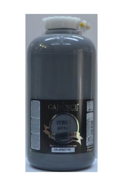 Hybrid Multisurface Akrilik Boya 2 Litre H-091 Antrasit Siyah ürün görseli 1