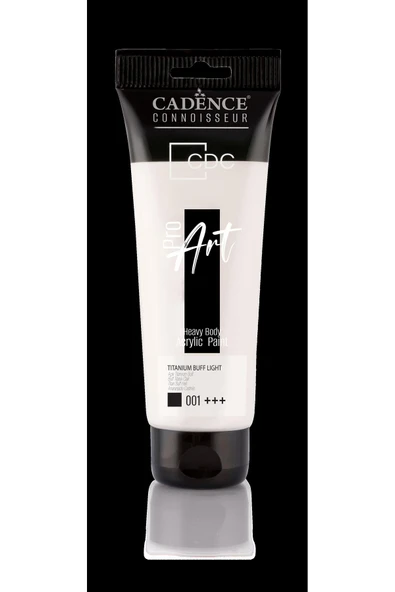 Proart Heavy Body Akrilik Boya Pr-001 Açık Titanyum Buff 120ml ürün görseli 1