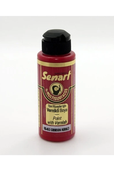 Crimson Kırmızı Senart Vernikli Boya 120 Ml Vb053 ürün görseli 1