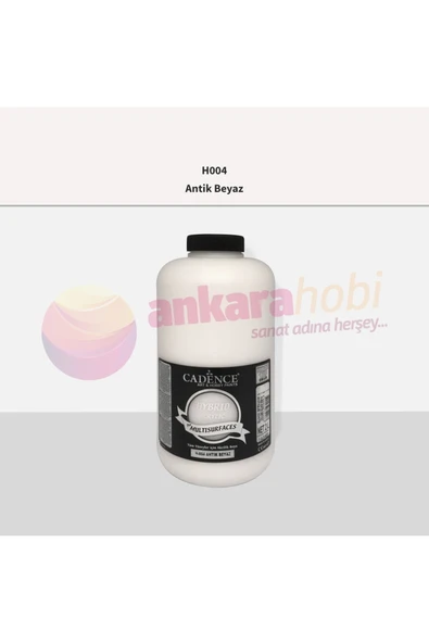 H-004 Antik Beyaz 2 Litre Multısurface Hybrıd Akr. ürün görseli 1