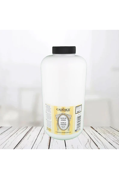 Su Bazlı Akrilik Vernik Yarı Mat - 2 Lt. ürün görseli 1