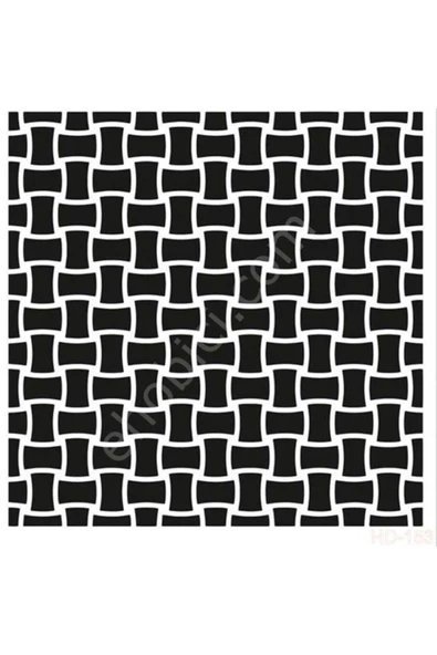 Hd153 Home Dekor Stencil 45x45 ürün görseli 1