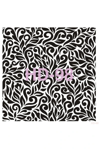 Hd098 Home Dekor Stencil 45x45 ürün görseli 1