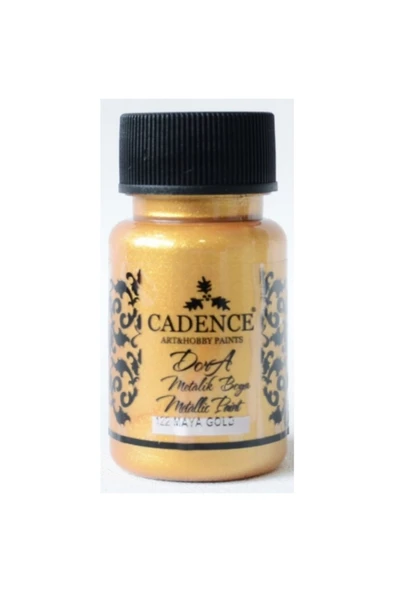 Cadence 122 Maya Altın Dora Metalik Boya 50 Ml ürün görseli 1