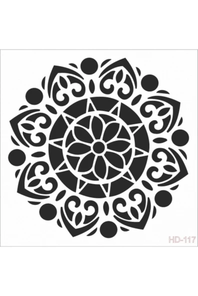 Hd117 Home Dekor Stencil ürün görseli