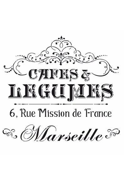 Hdm25 Home Dekor Midi Stencil (25x25) ürün görseli 1