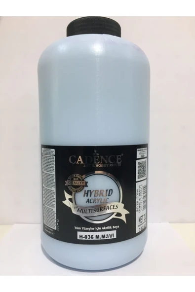 Hybrıd Acrylic Multısurfaces H-036 M.mavi 2000 ml 2 lt 3 kg ürün görseli 1