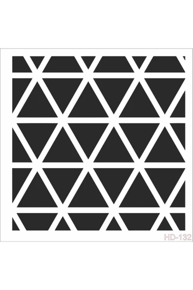 Hd132 Home Dekor Stencil 45x45 ürün görseli 1