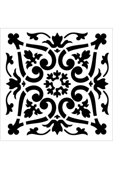 Tcs-06 Karo Stencıl ürün görseli 1