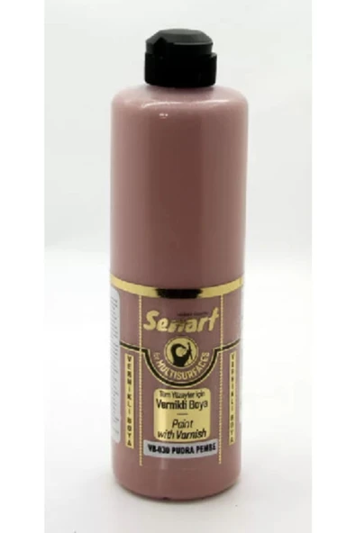 Senart Multisurface Vernikli Boya 500 Ml. Vb30 Pudra Pembe ürün görseli 1