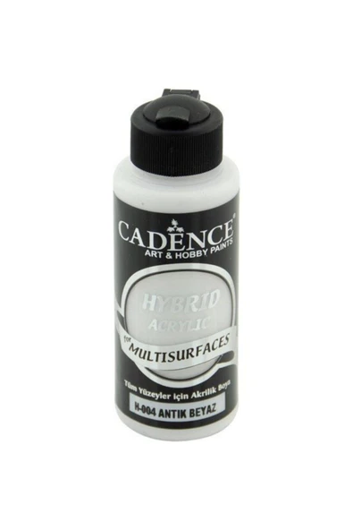 120ml H-004 Antik Beyaz Hybrıd Akrilik Boya ürün görseli 1