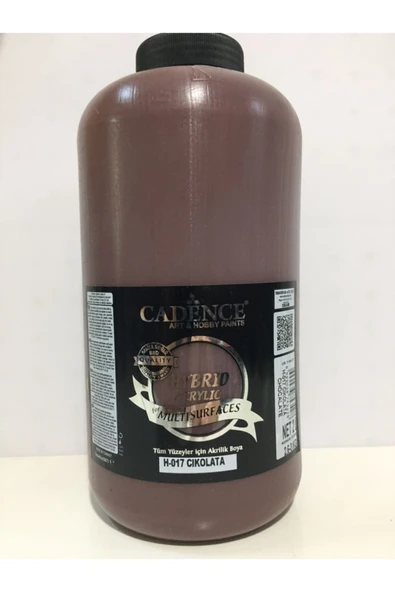 H-017 Hybrıd Acrylic Multısurfaces H-017 Çikolata 2000 Ml - 2 Lt - 3 Kg ürün görseli 1
