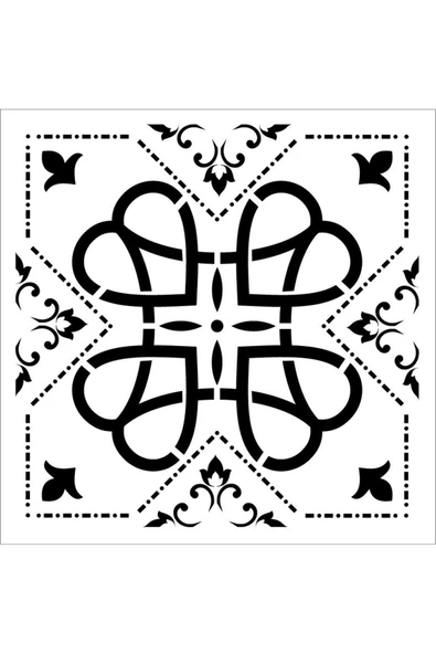 Tcs Seri Stencil (30X30) Tcs-014 ürün görseli