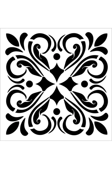 Tcs-08 Karo Stencıl ürün görseli 1