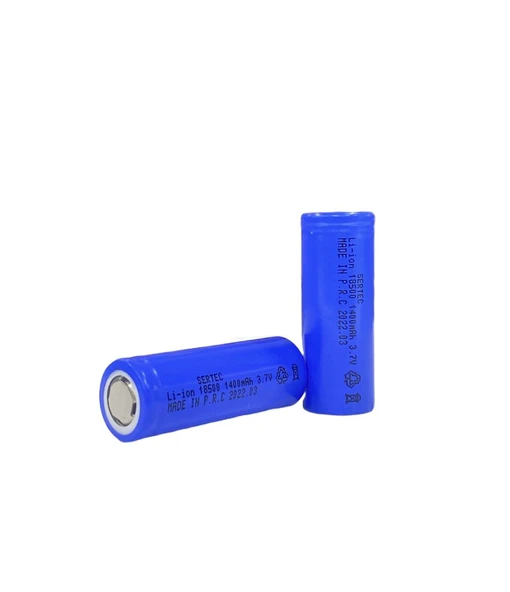 3.7V Li-ion 18500 1500 mAh 1C Şarjlı Pil ürün görseli 1