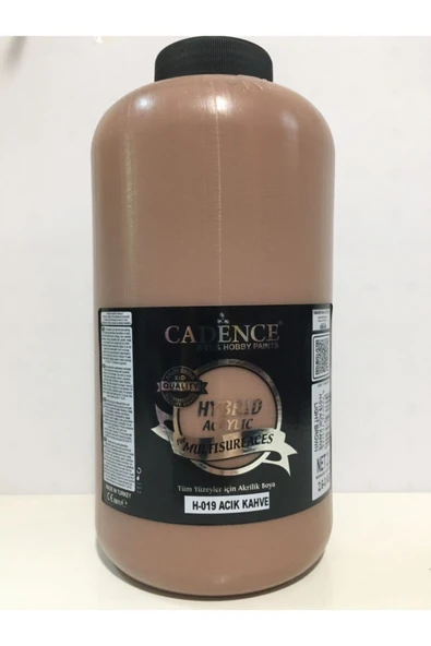 H-019 Hybrıd Acrylic Multısurfaces H-019 Açık Kahve 2000 ml - 2 Lt - 3 Kg ürün görseli 1