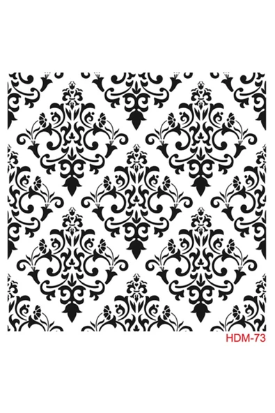 Hdm73 Home Dekor Midi Stencil (25x25) ürün görseli 1