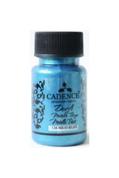 134 Dora Mavi - Dora Metalik Boya 50ml(cc) ürün görseli 1