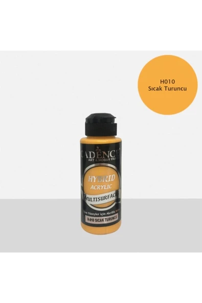H-010 Sıcak Turuncu 120 Ml Multısurface Hybrıd Akr. ürün görseli 1