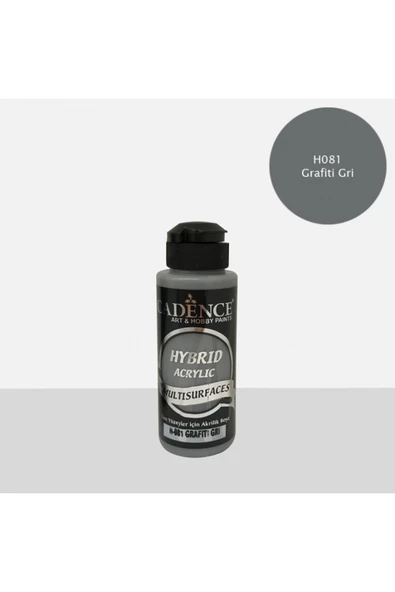 Cadence Hybrıd Akr. Multısurfaces H-081 Grafiti Gri 120ml ürün görseli 1