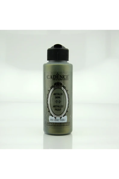 Metalik Boya 232 Ceviz Yeşili 120ml. ürün görseli 1