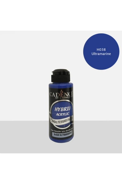 H-038 Ultramarin 120 Ml Multısurface Hybrıd Akr. ürün görseli 1
