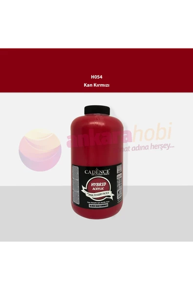 H-054 Kan Kırmızı 2 Litre Multısurface Hybrıd Akr. ürün görseli 1