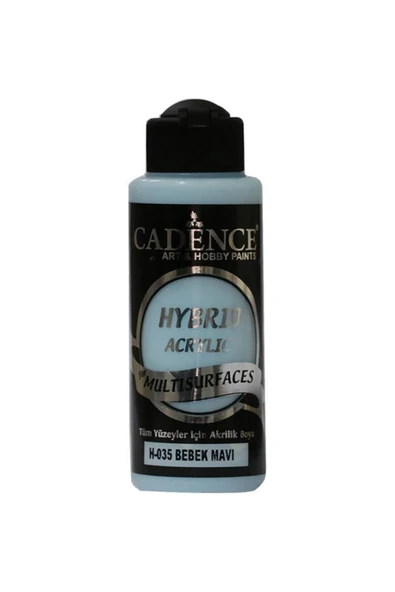H-035 Bebe Mavisi Renk Hybrid Akrilik Multisurface 120 ml ürün görseli 1