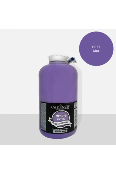 H-034 Mor 2 Litre Multısurface Hybrıd Akr. ürün görseli 1
