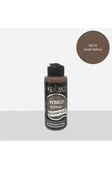 Hibrit Multisurface Akrilik Boya 120 Ml H016 Sıcak Kahve ürün görseli 1