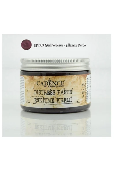 Dp1303 Yıllanmış Bordo- Eskitme Kremi | Marmara Hobi ürün görseli 1