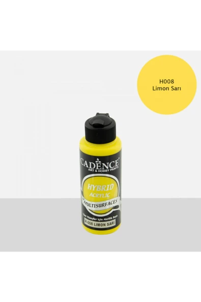 Cadence Multısurface 120 ml H-008 Limon Sarı Boya ürün görseli 1