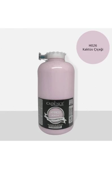 H-026 Kaktüs Çiçeği 2 Litre Multısurface Hybrıd Akr. ürün görseli 1